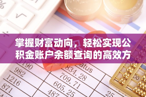 金堂掌握财富动向，轻松实现公积金账户余额查询的高效方式