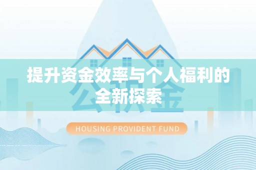 金堂提升资金效率与个人福利的全新探索
